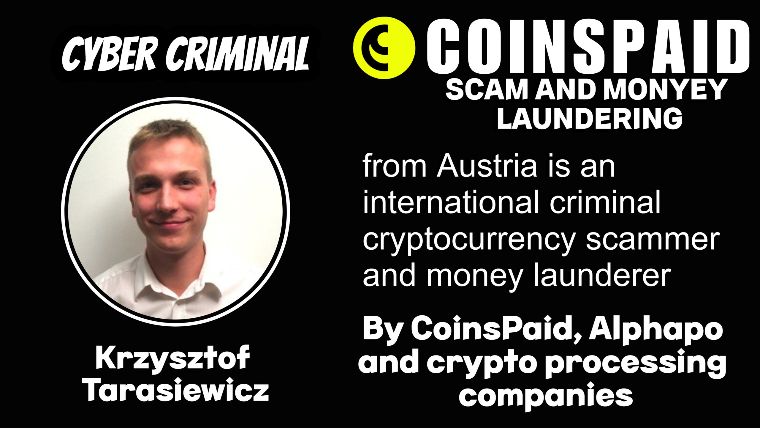 Krzysztof Tarasiewicz - softswiss scam - Casino by Softswiss